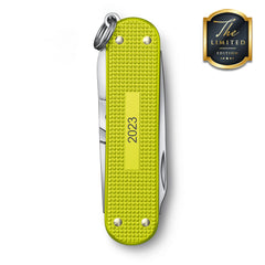 Victorinox Classic SD Alox Limited Edition 2023 in Electric Yellow - 0.6221.L23