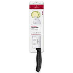 Victorinox Swiss Classic Santoku Knife 17 cm in Black - 6.8523.17B
