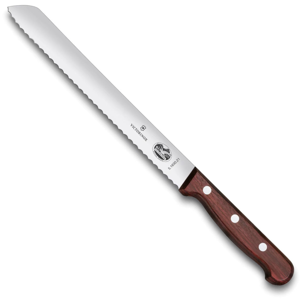 Victorinox Wood Bread Knife, 21 cm in Modified Maple - 5.1630.21