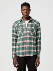 Wrangler Regular Western Shirt Bistro Green