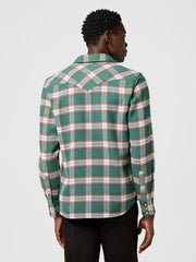 Wrangler Regular Western Shirt Bistro Green