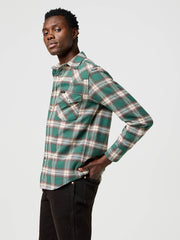 Wrangler Regular Western Shirt Bistro Green