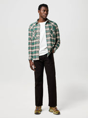 Wrangler Regular Western Shirt Bistro Green