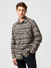 Wrangler Regular Western Shirt Rich Black