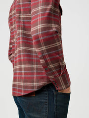 Wrangler Regular Western Shirt Ruby Wine