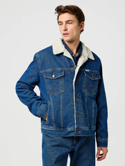 Wrangler Sherpa Classic Regular Jacket Mid Stone