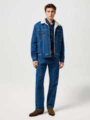 Wrangler Sherpa Classic Regular Jacket Mid Stone