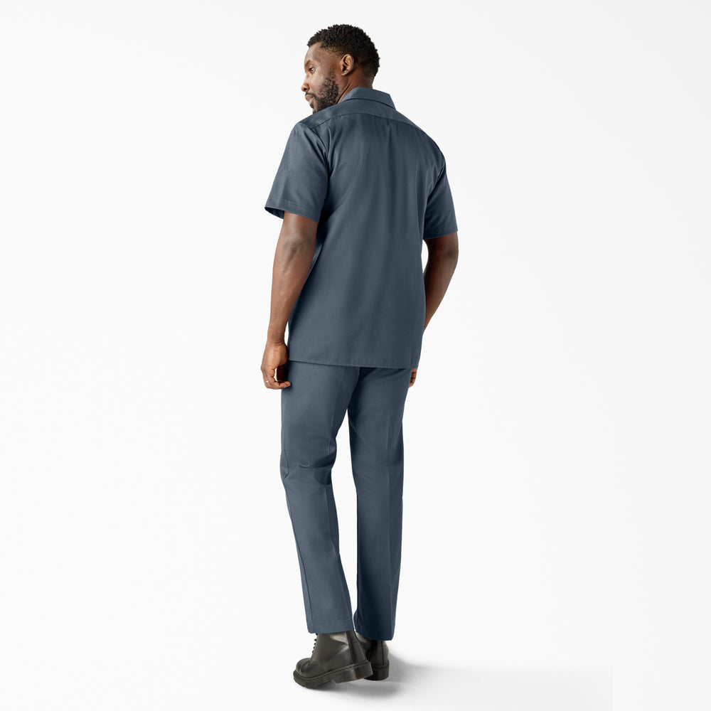 Dickies Men's 1574 Short Sleeve Work Shirt Airforce Blue