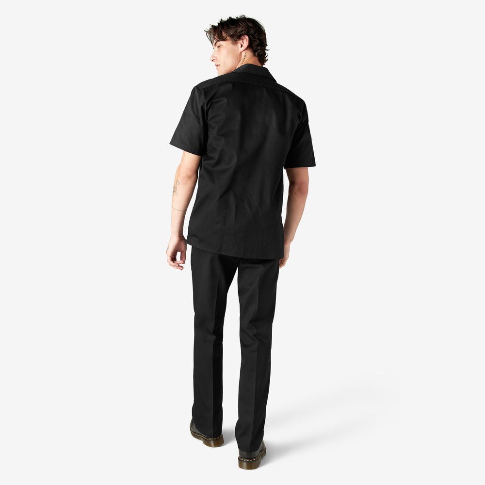 Dickies Men's 1574 Short Sleeve Work Shirt Black