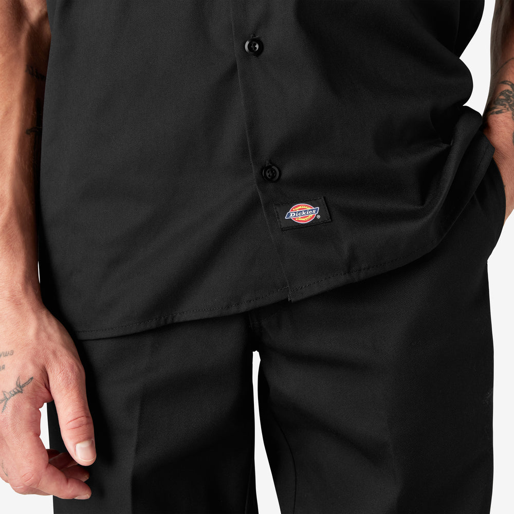 Dickies Men's 1574 Short Sleeve Work Shirt Black