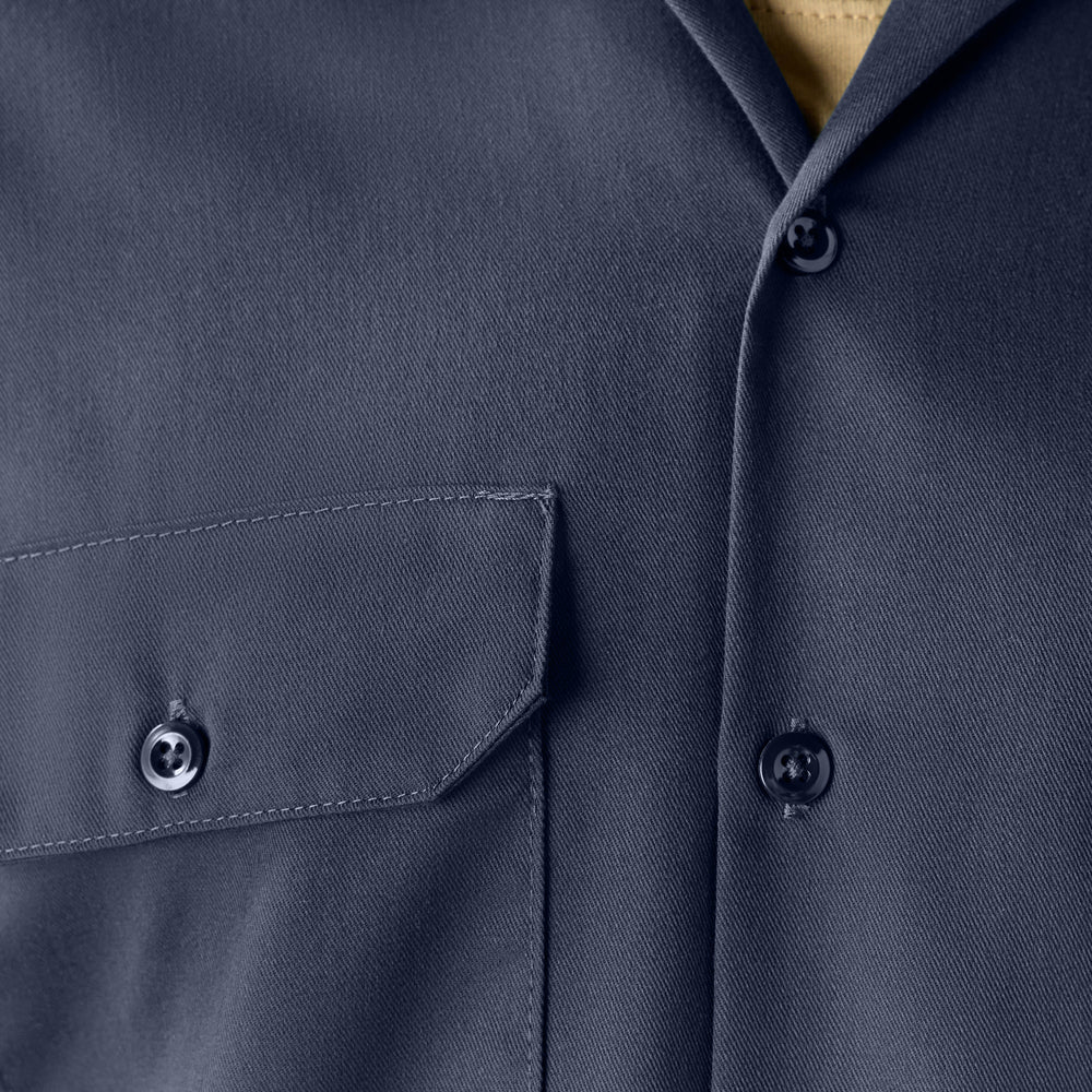 Dickies Men's 1574 Short Sleeve Work Shirt Navy Blue