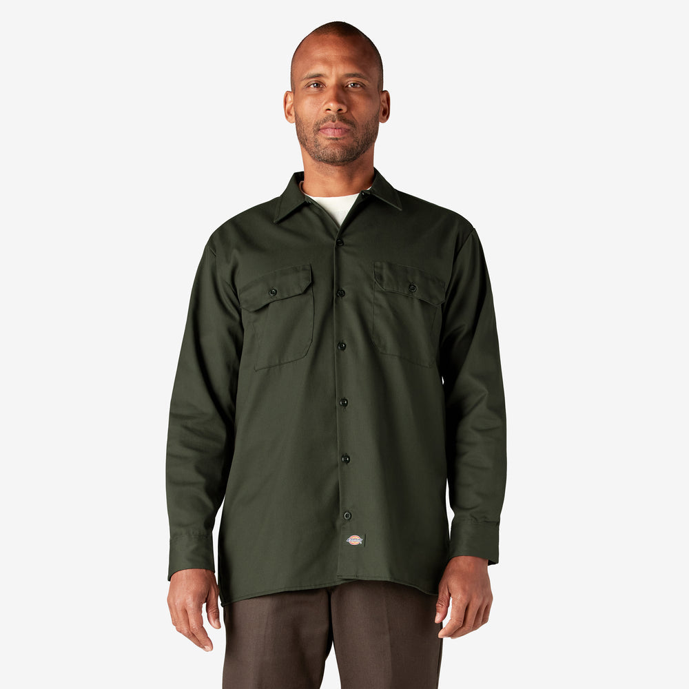 Dickies Men's 574 Long Sleeve Work Shirt