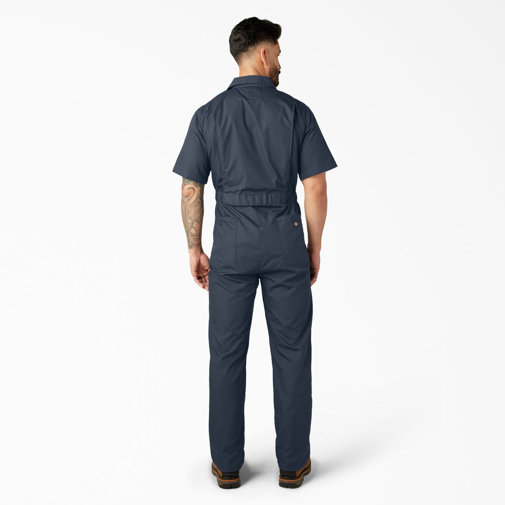 Dickies Mens Short Sleeve Coverall Dark Navy