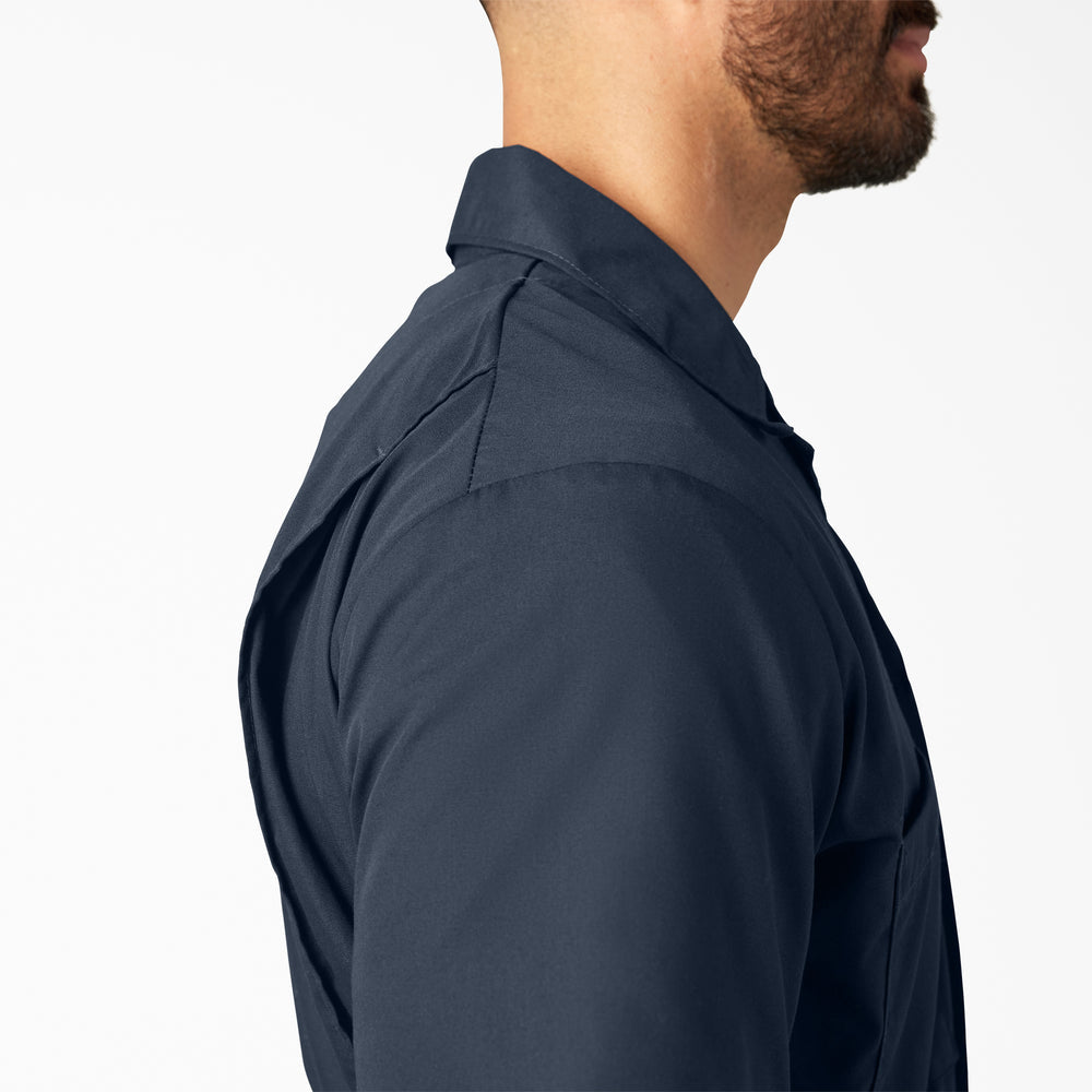Dickies Mens Short Sleeve Coverall Dark Navy