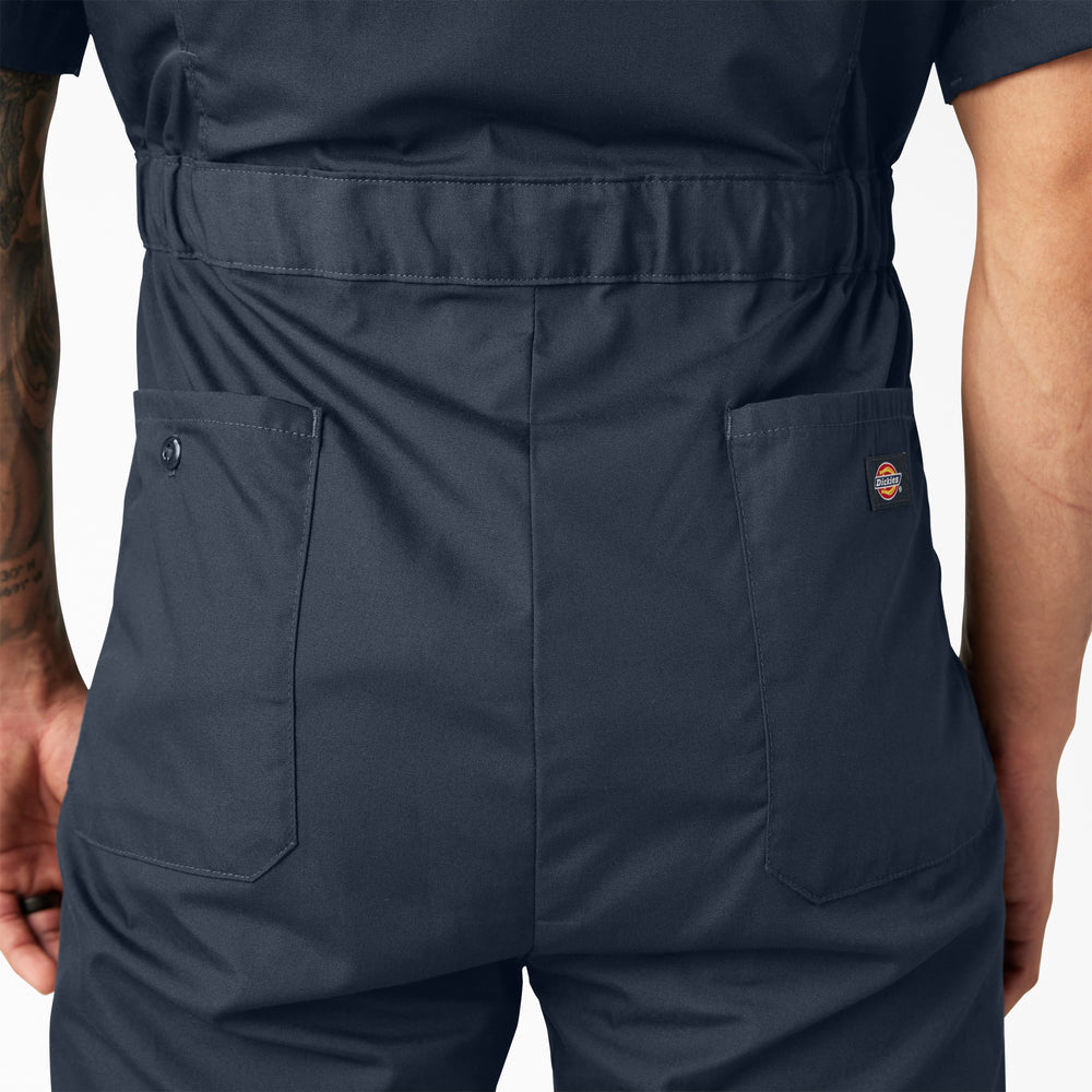Dickies Mens Short Sleeve Coverall Dark Navy