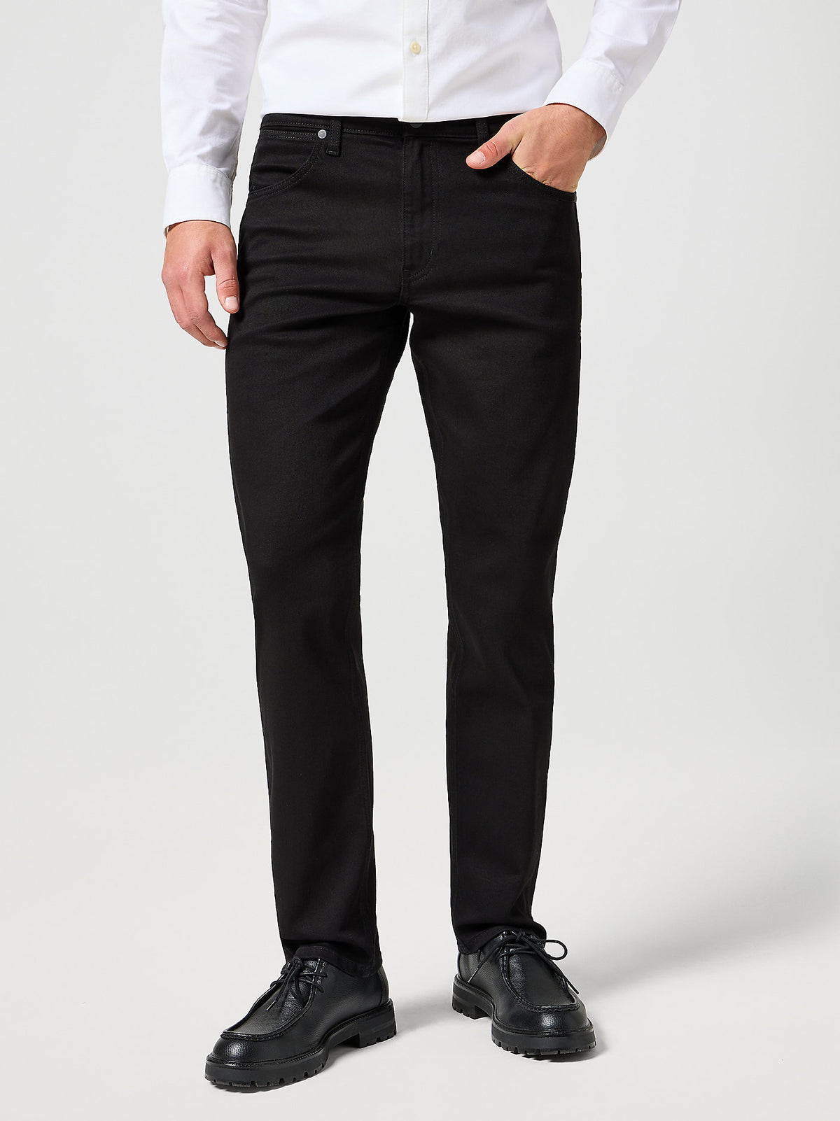 Wrangler Greensboro High Stretch Straight Leg Jean for Men - Comfortable Denim