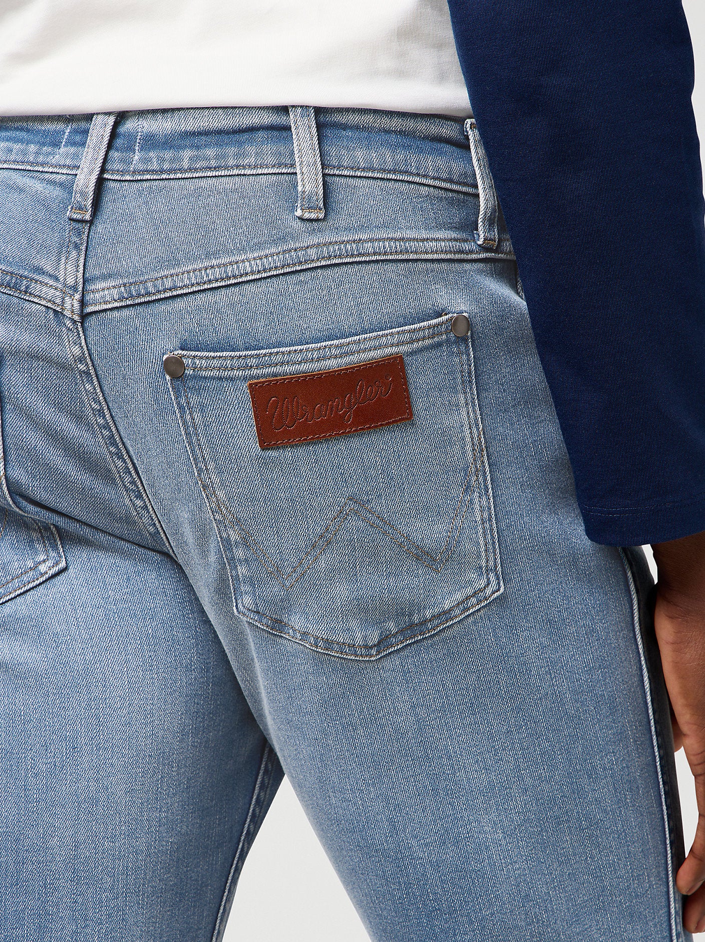 Wrangler Greensboro Low Stretch Straight Leg Jean for Men - Comfortable Denim