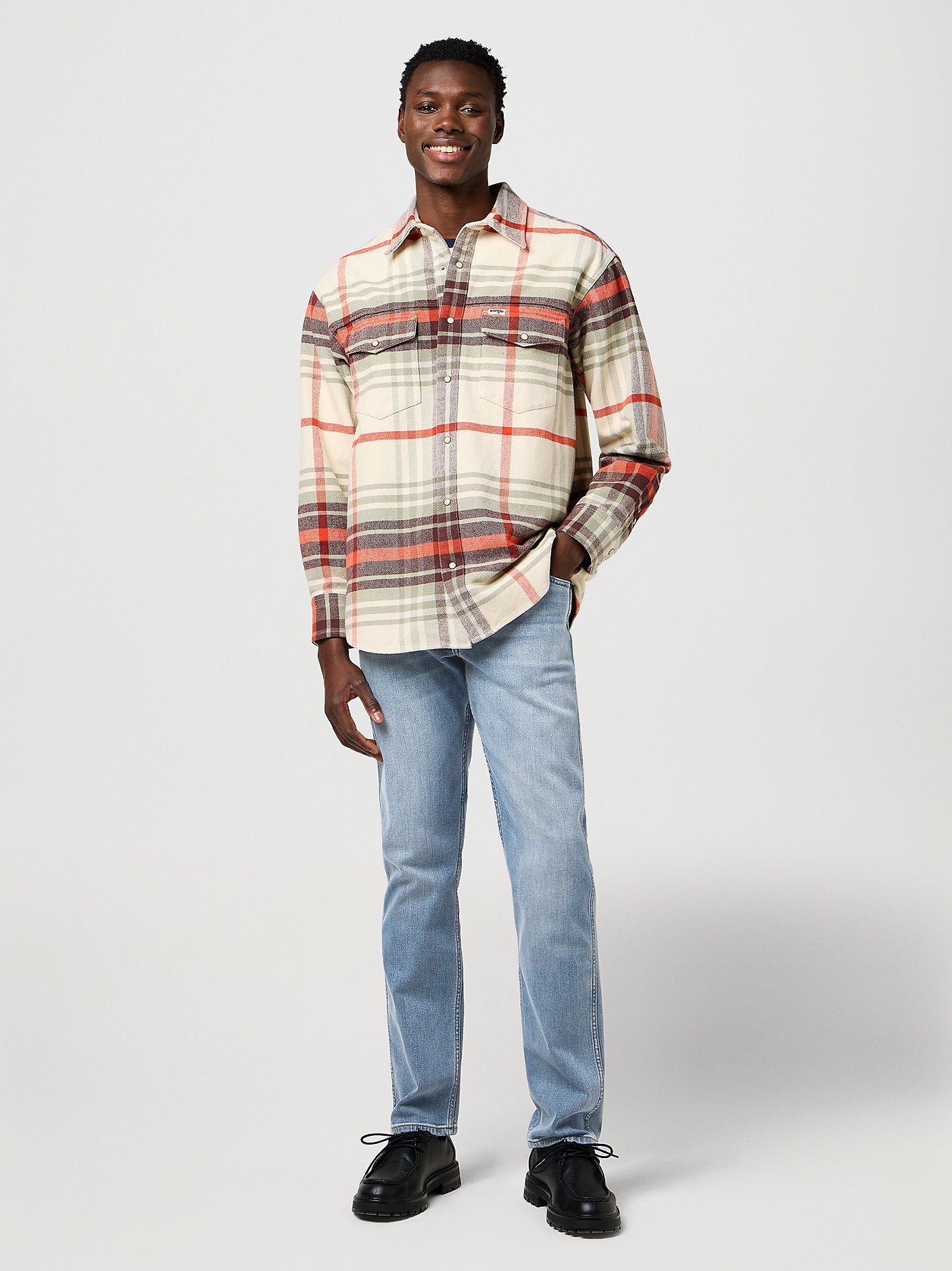 Wrangler Greensboro Low Stretch Straight Leg Jean for Men - Comfortable Denim