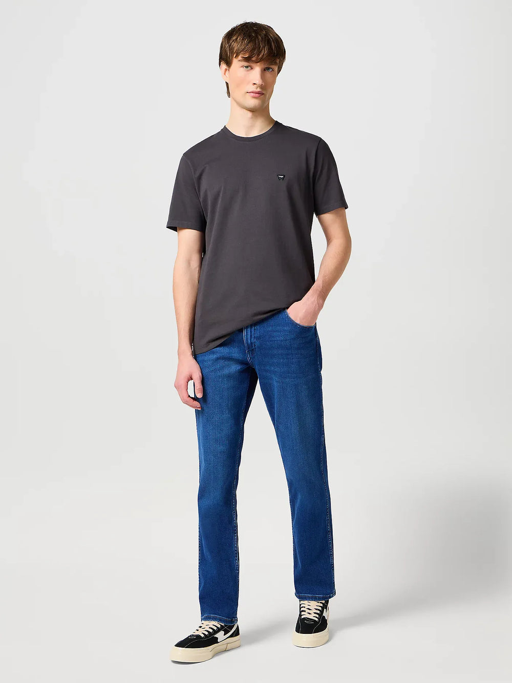 Greensboro Medium Stretch Straight Leg Jean (Olympia)