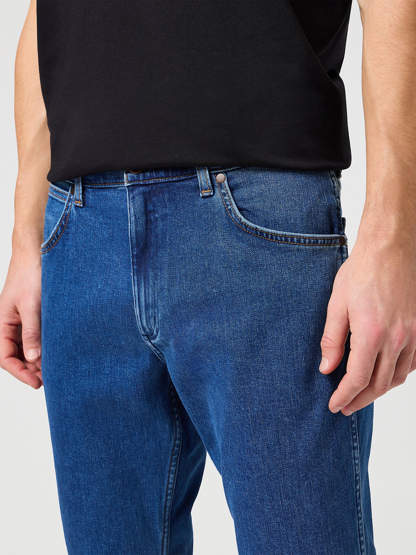 Wrangler Greensboro Medium Stretch Straight Leg Jean for Men - Comfortable Denim