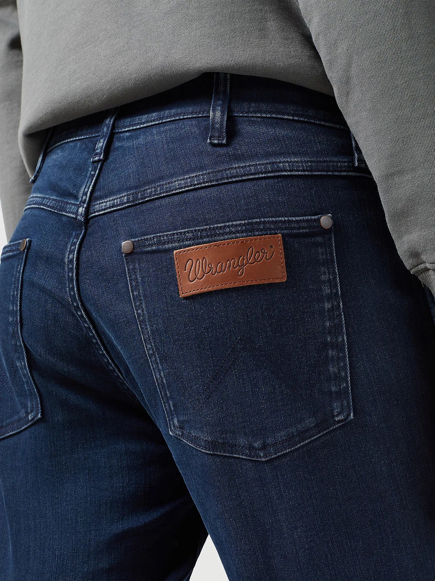 Greensboro Medium Stretch Straight Leg Jean (Wild Horse)