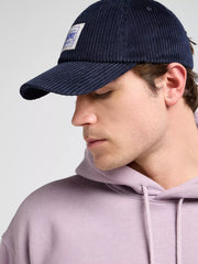 Lee Corduroy Workwear Cap Rivet Navy