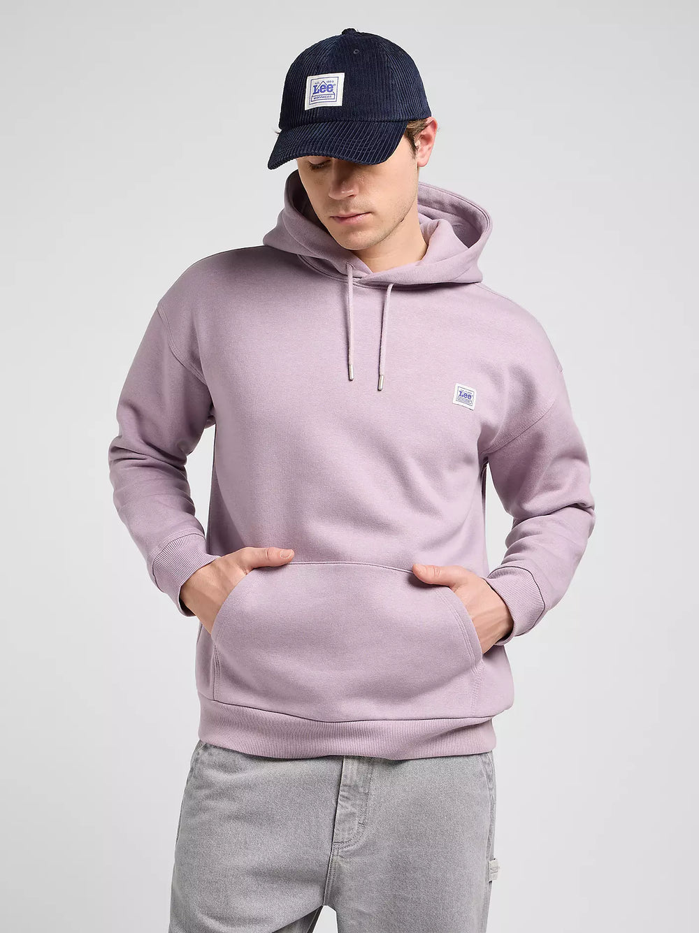 Lee Corduroy Workwear Cap Rivet Navy