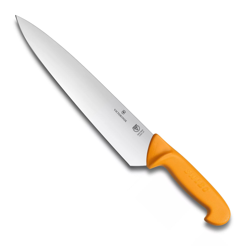 Swibo Chefs Carving Knife 26cm Heavy Stiff Blade Yellow 5.8451.26