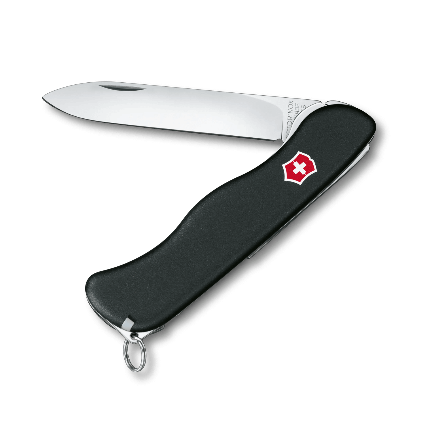 Victorinox Sentinel Black 0.8413.3 | Lightweight Swiss Army Knife with Lock Blade with 04 Functions