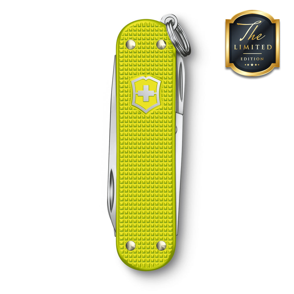 Victorinox Classic SD Alox Limited Edition 2023 in Electric Yellow - 0.6221.L23