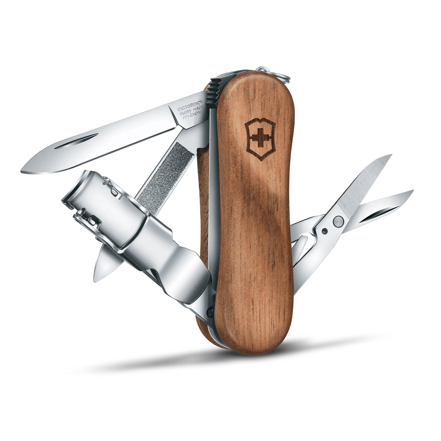 Victorinox Nail Clip 580 Wood - 0.6461.63