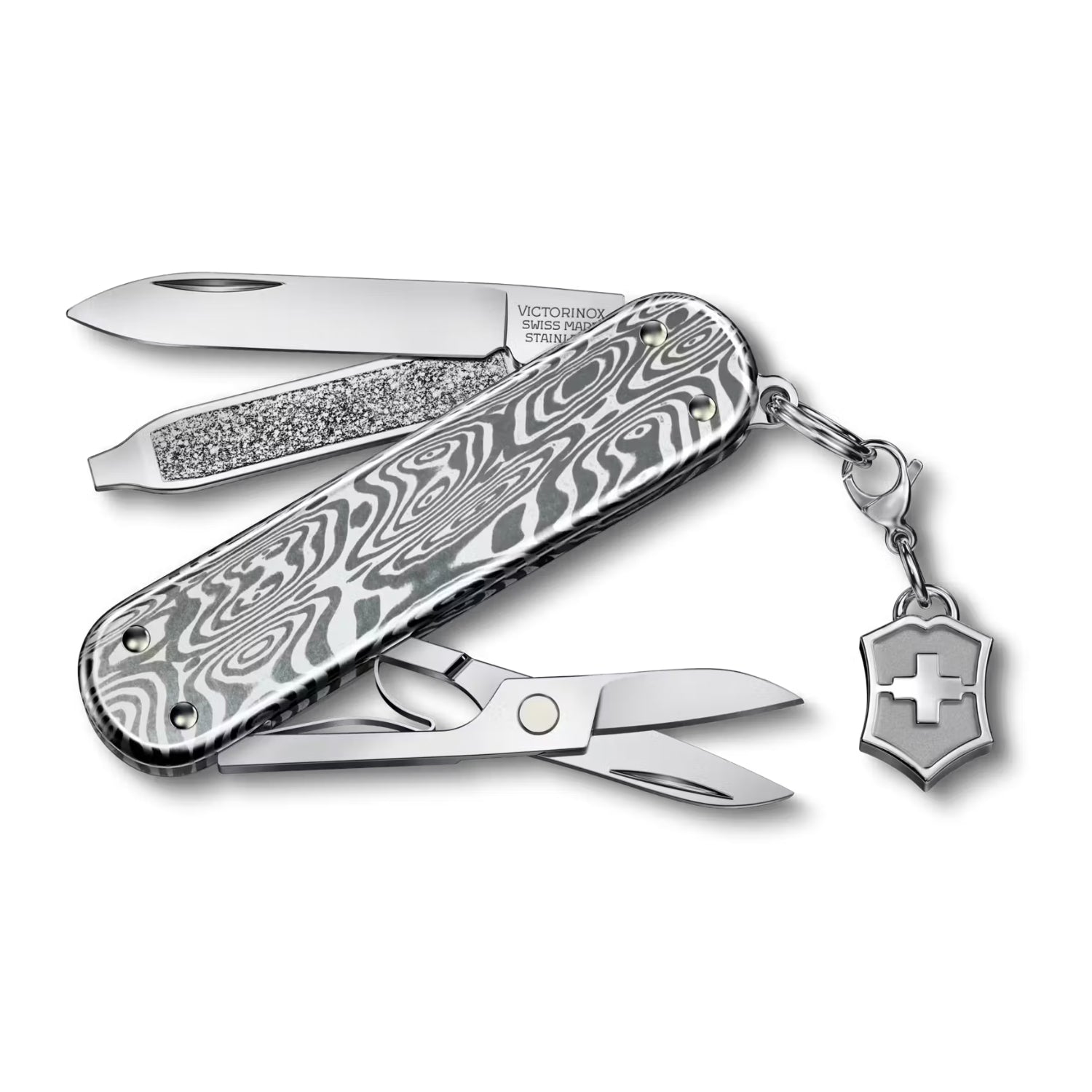 Victorinox Classic SD Brilliant Damast in Damast  - 0.6221.34