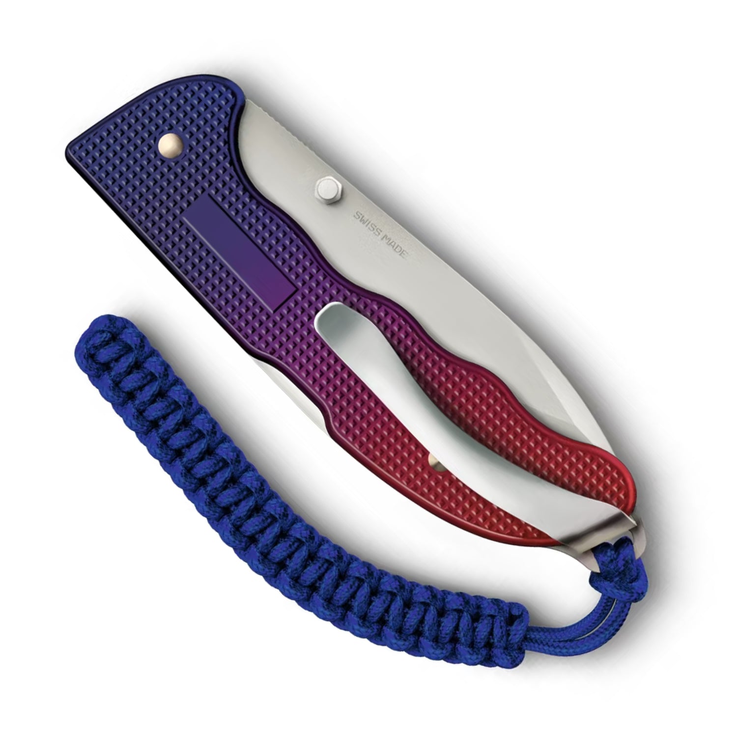 Victorinox Evoke Alox in Blue-red - 0.9415.D221