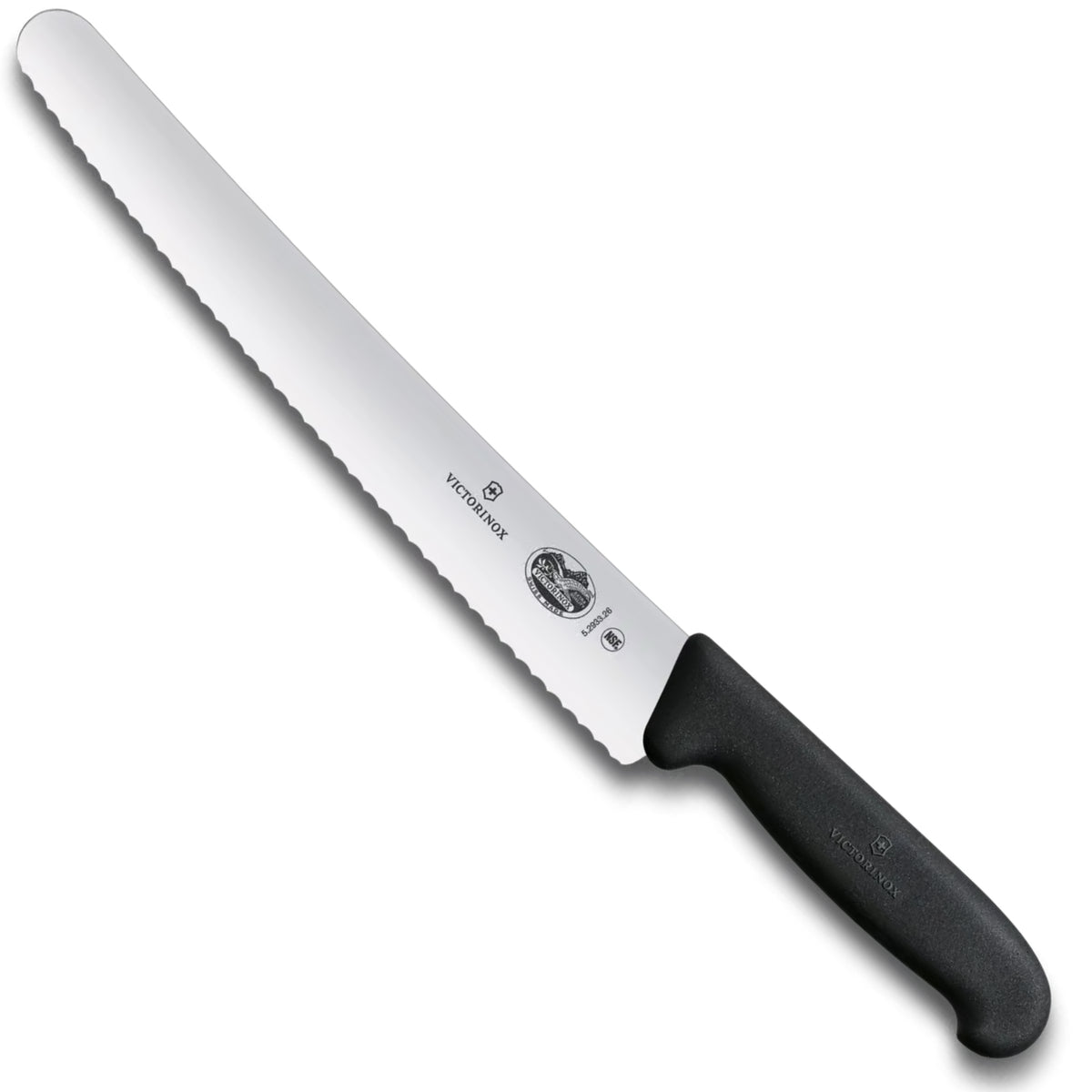 Victorinox Fibrox® Bread &amp; Pastry Knife, 10 in in Black  - 5.2933.26