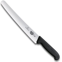 Victorinox Fibrox® Bread &amp; Pastry Knife, 10 in in Black  - 5.2933.26