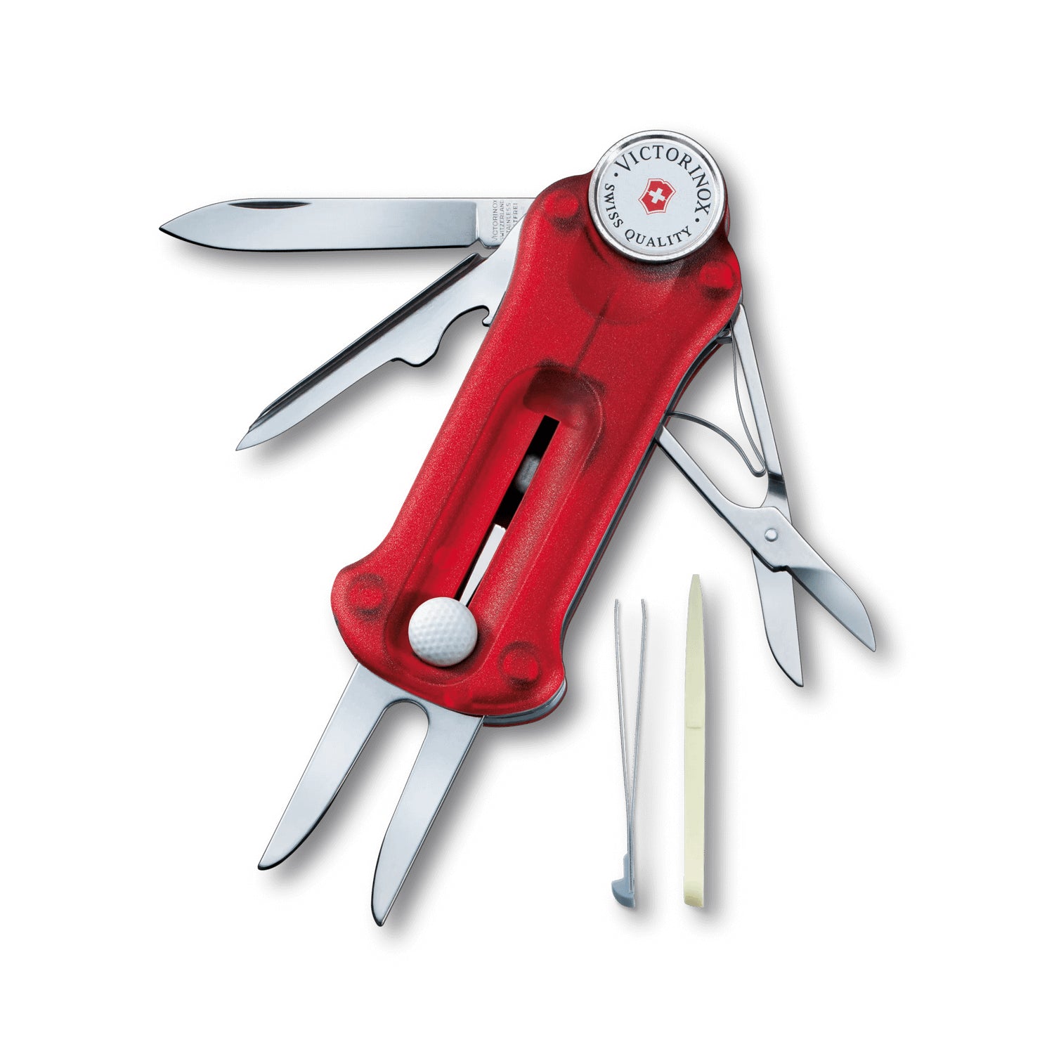 Victorinox Golf Tool Red Translucent 0.7052.T