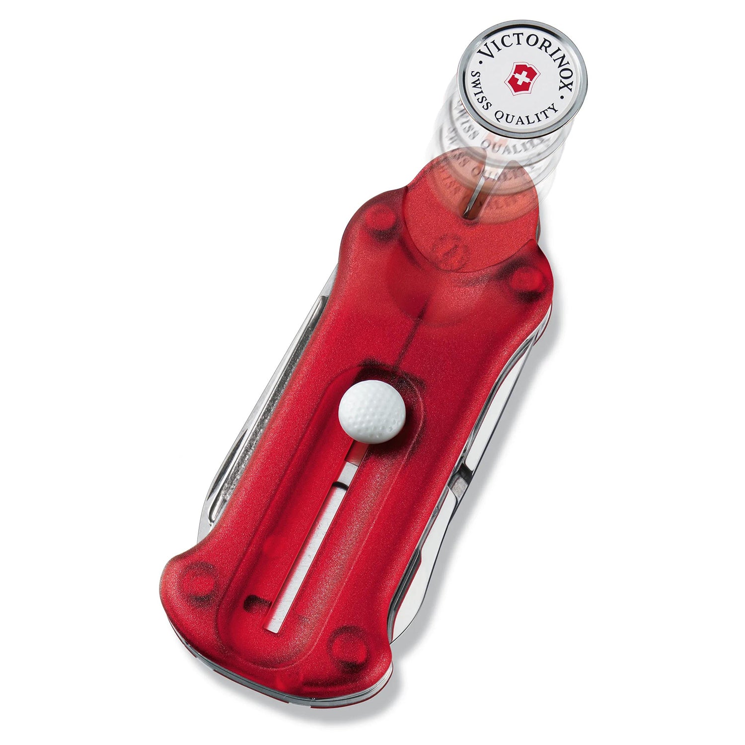 Victorinox Golf Tool Red Translucent 0.7052.T