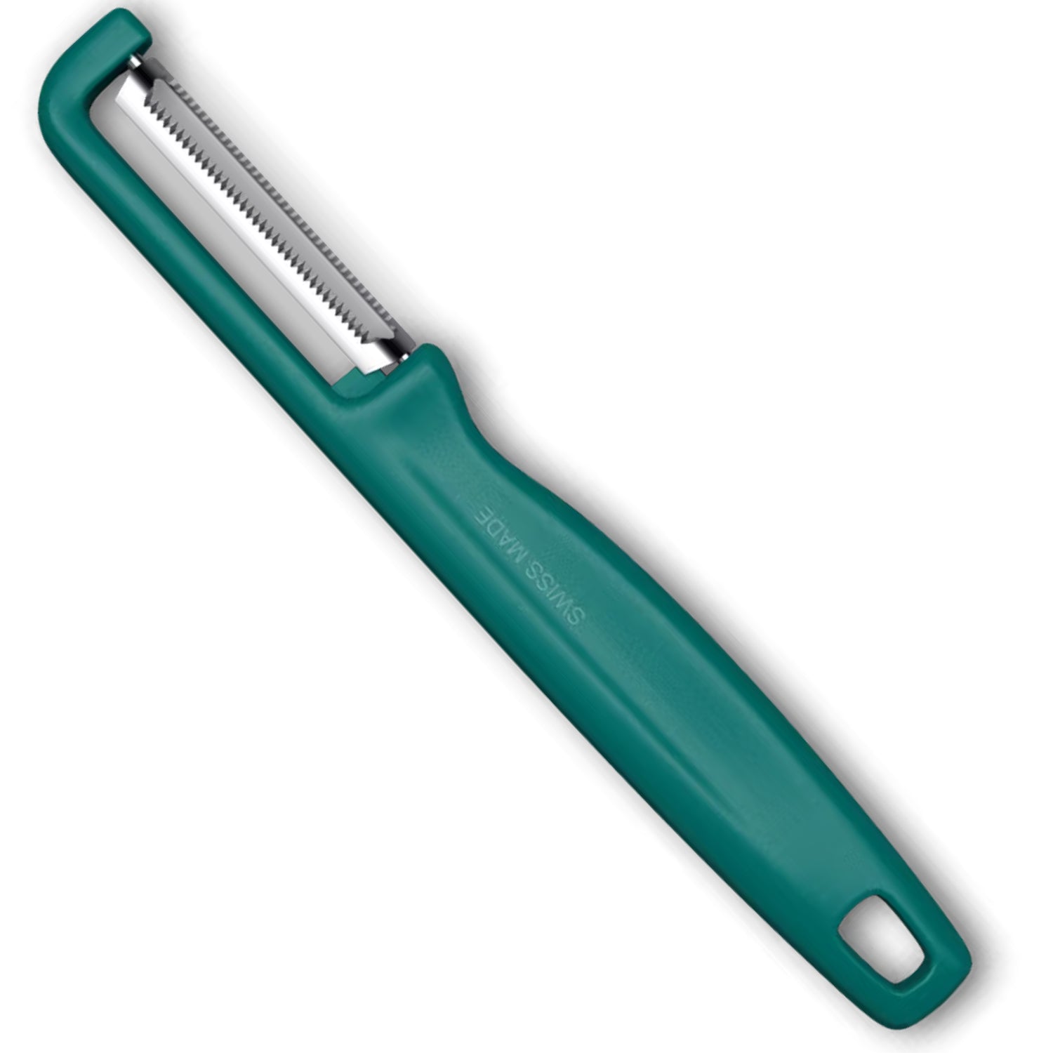 Victorinox Iota Serrated Peeler in Kale Green - 6.0943.4
