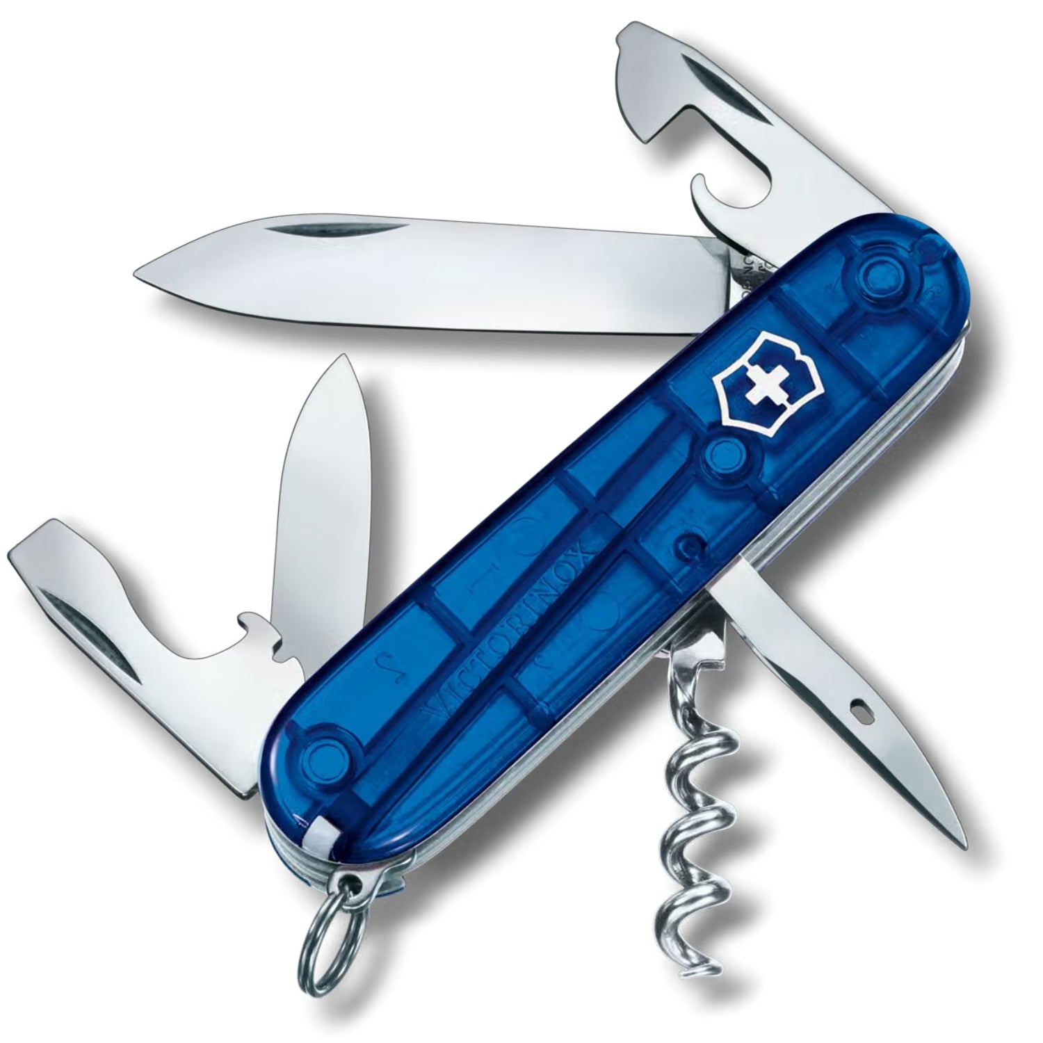 Victorinox Spartan in blue transparent  - 1.3603.T2