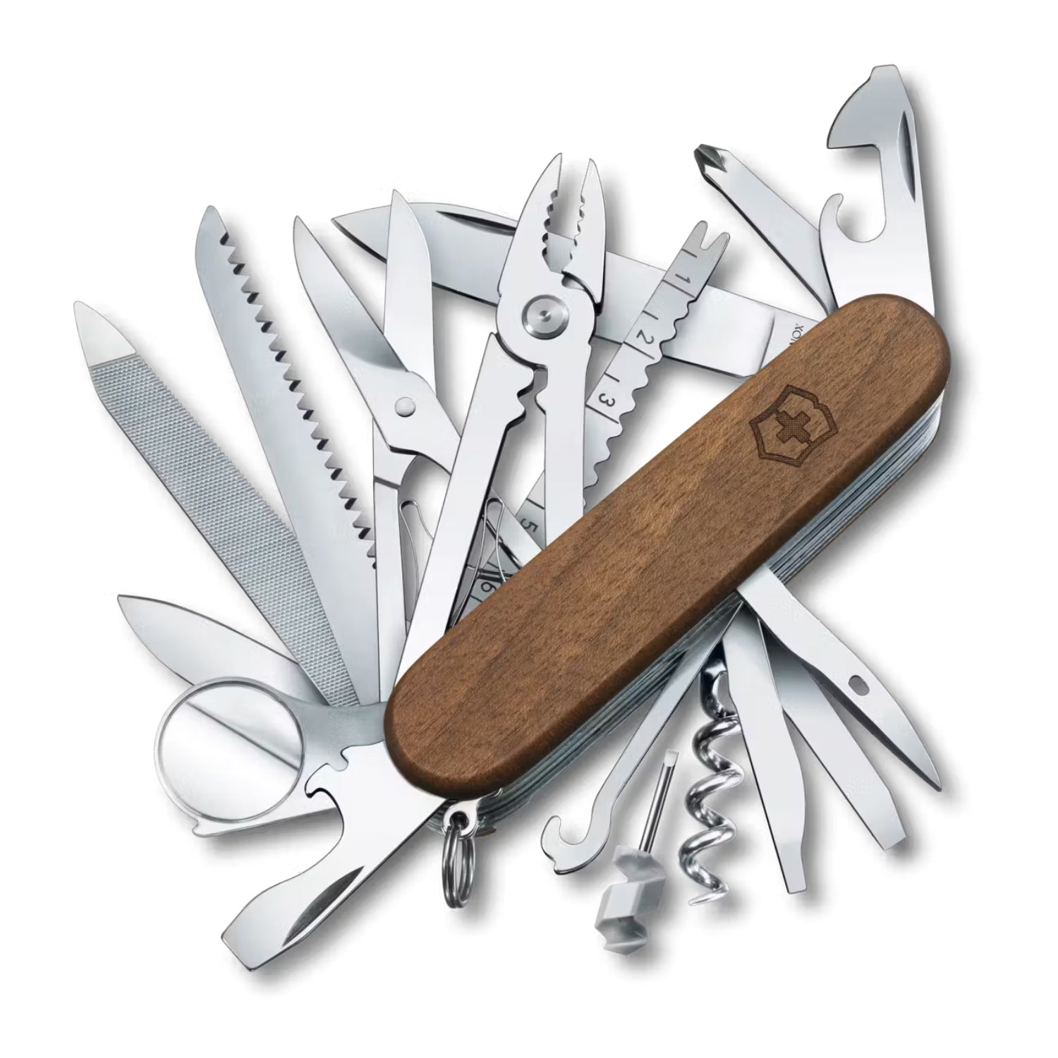 Victorinox Swiss Champ Walnut Wood 1.6791.63