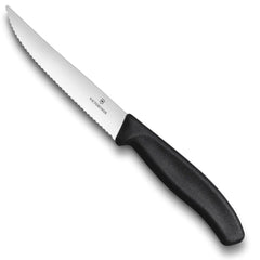 Victorinox Swiss Classic Gourmet Steak Knife, 12 cm in Black - 6.7933.12