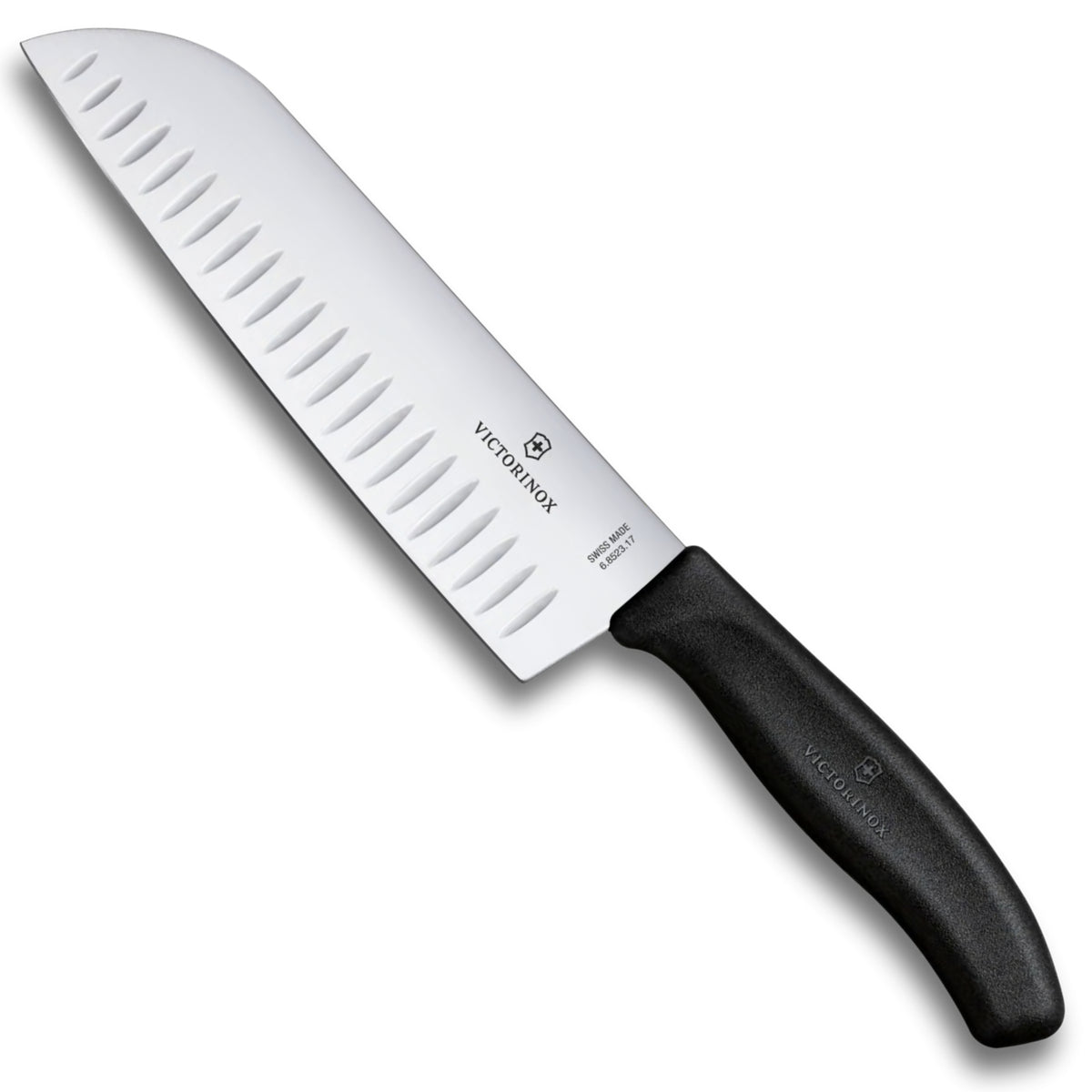 Victorinox Swiss Classic Santoku Knife 17 cm in Black - 6.8523.17B
