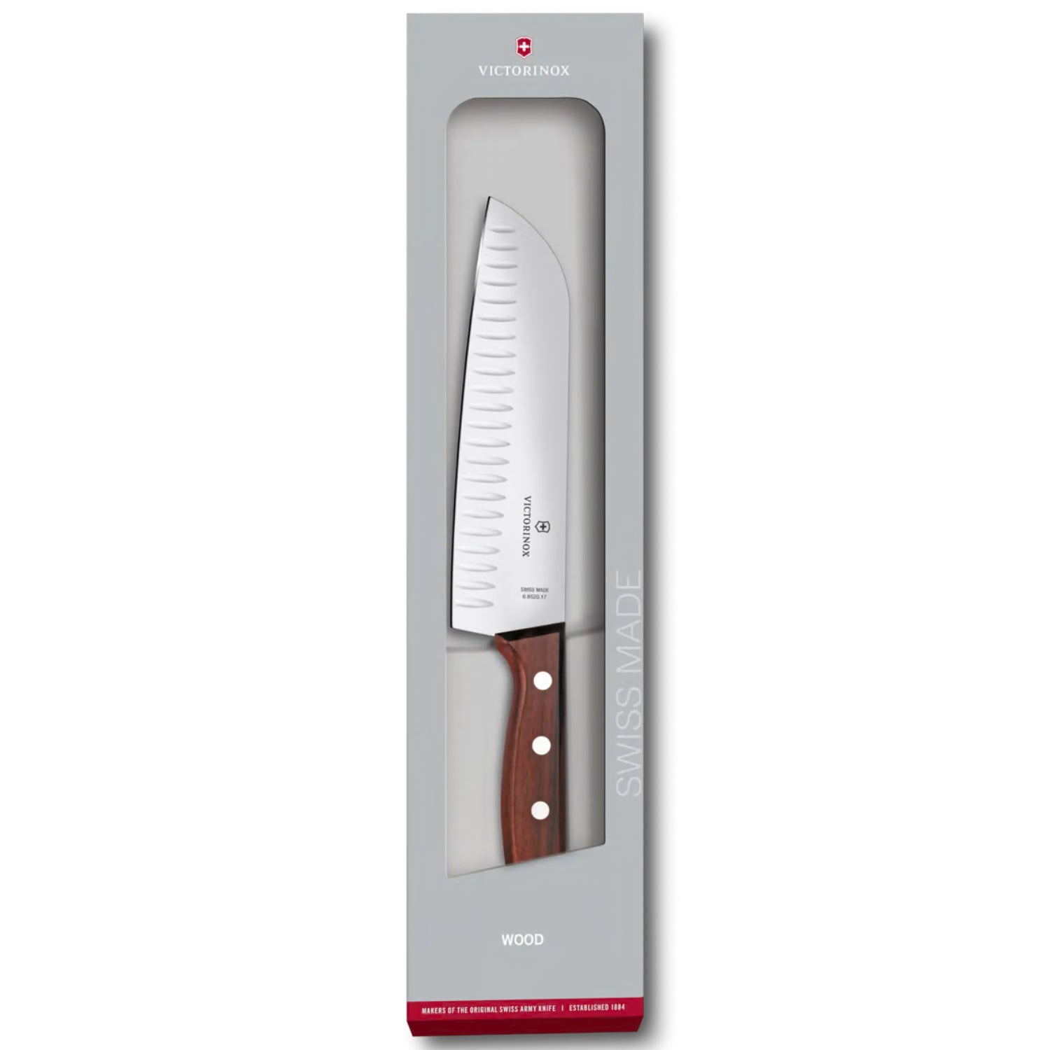Victorinox Swiss Classic Santoku Knife 17 cm in Wood - 6.8520.17G