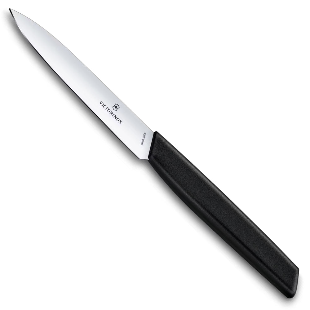 Victorinox Swiss Modern Paring Knife, 10 cm in Black  - 6.9003.10