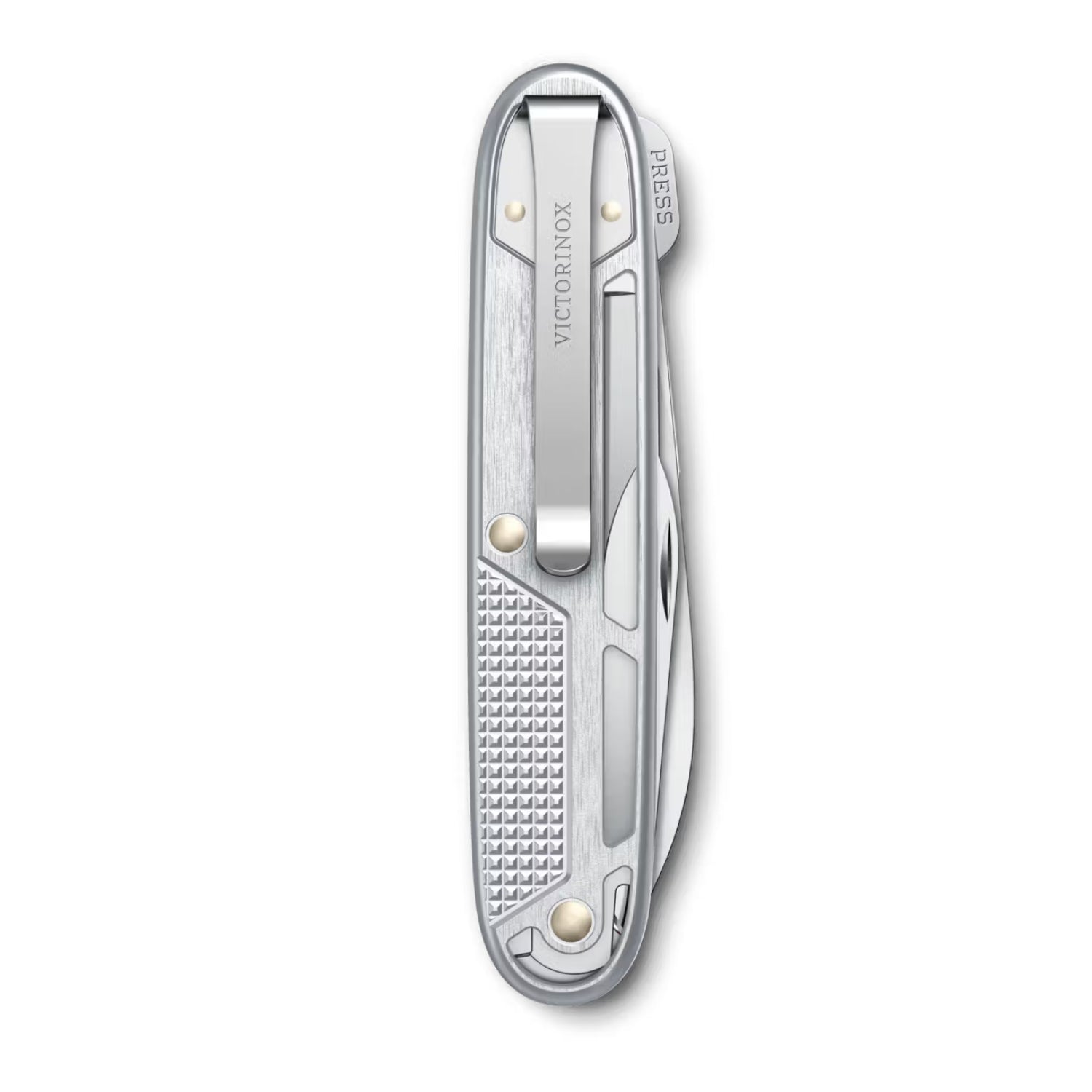Victorinox Synergy Alox in Red Blue & Silver | Swiss Made Pocket Knife with 9 Functions