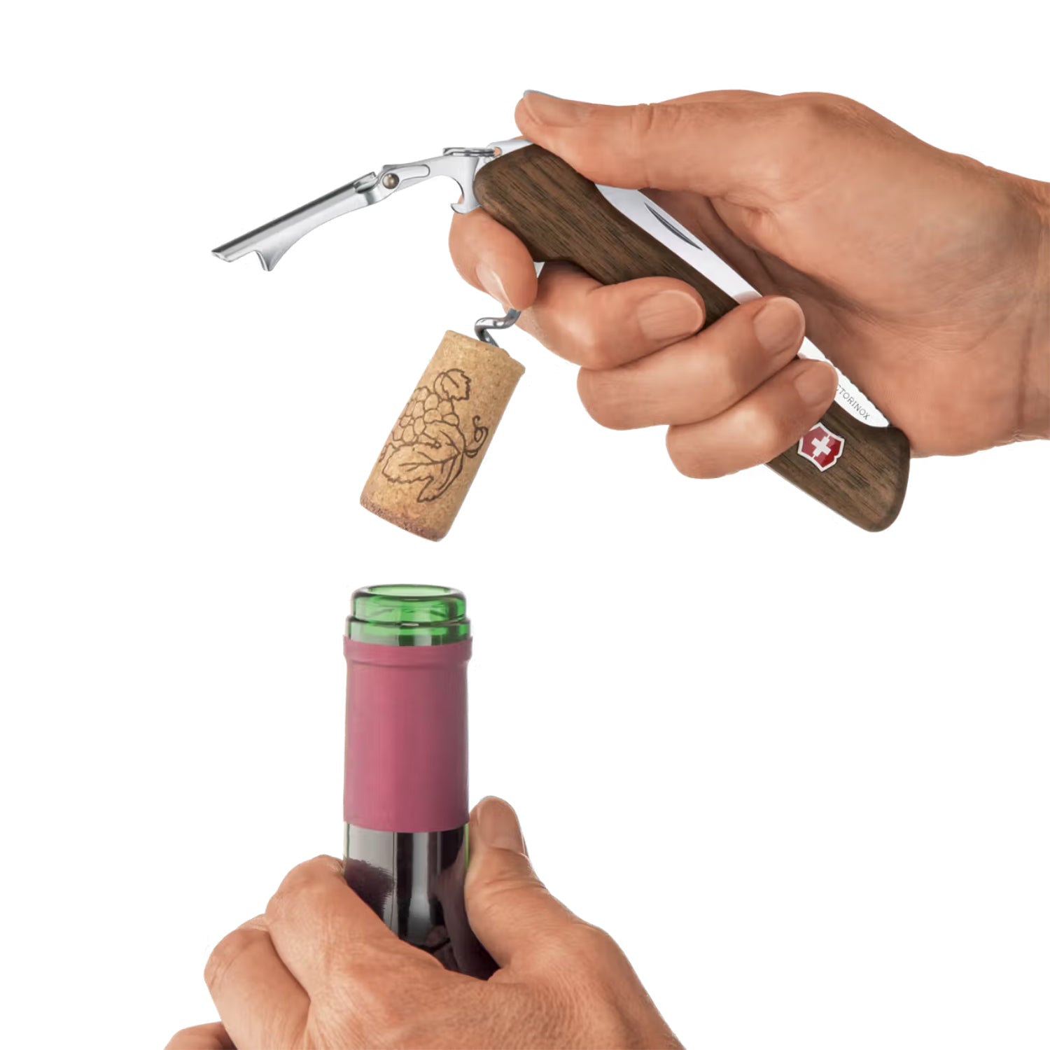 Victorinox Wine Master Wood in Walnut wood - 0.9701.63