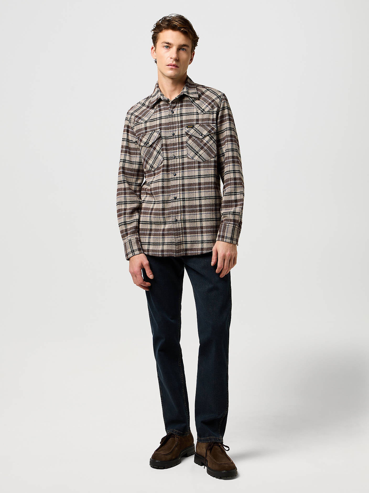 Wrangler Regular Western Shirt Rich Black