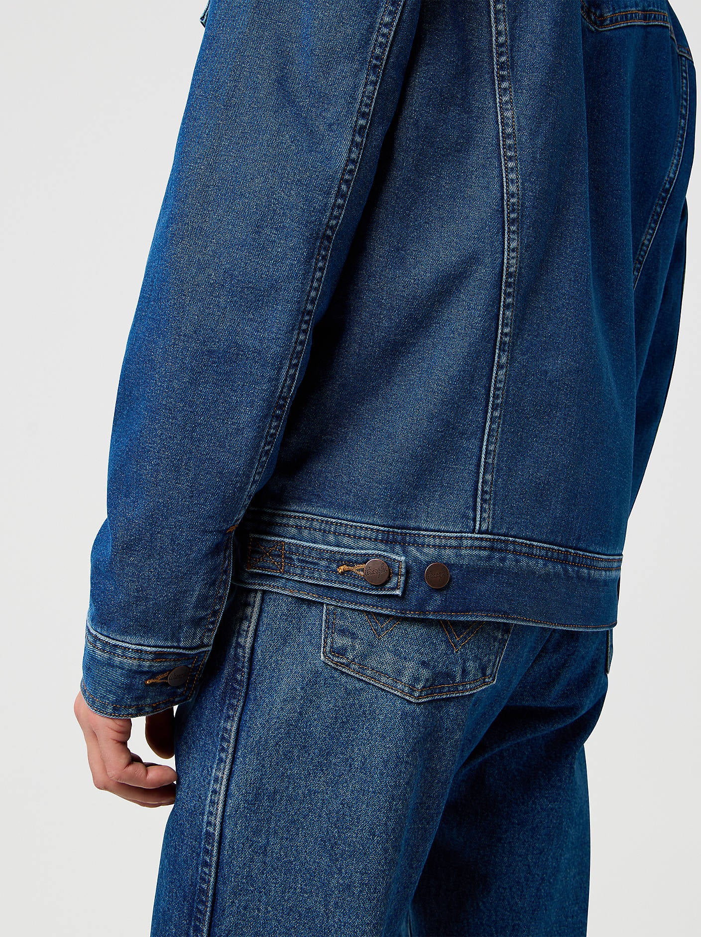 Wrangler Sherpa Classic Regular Jacket Mid Stone