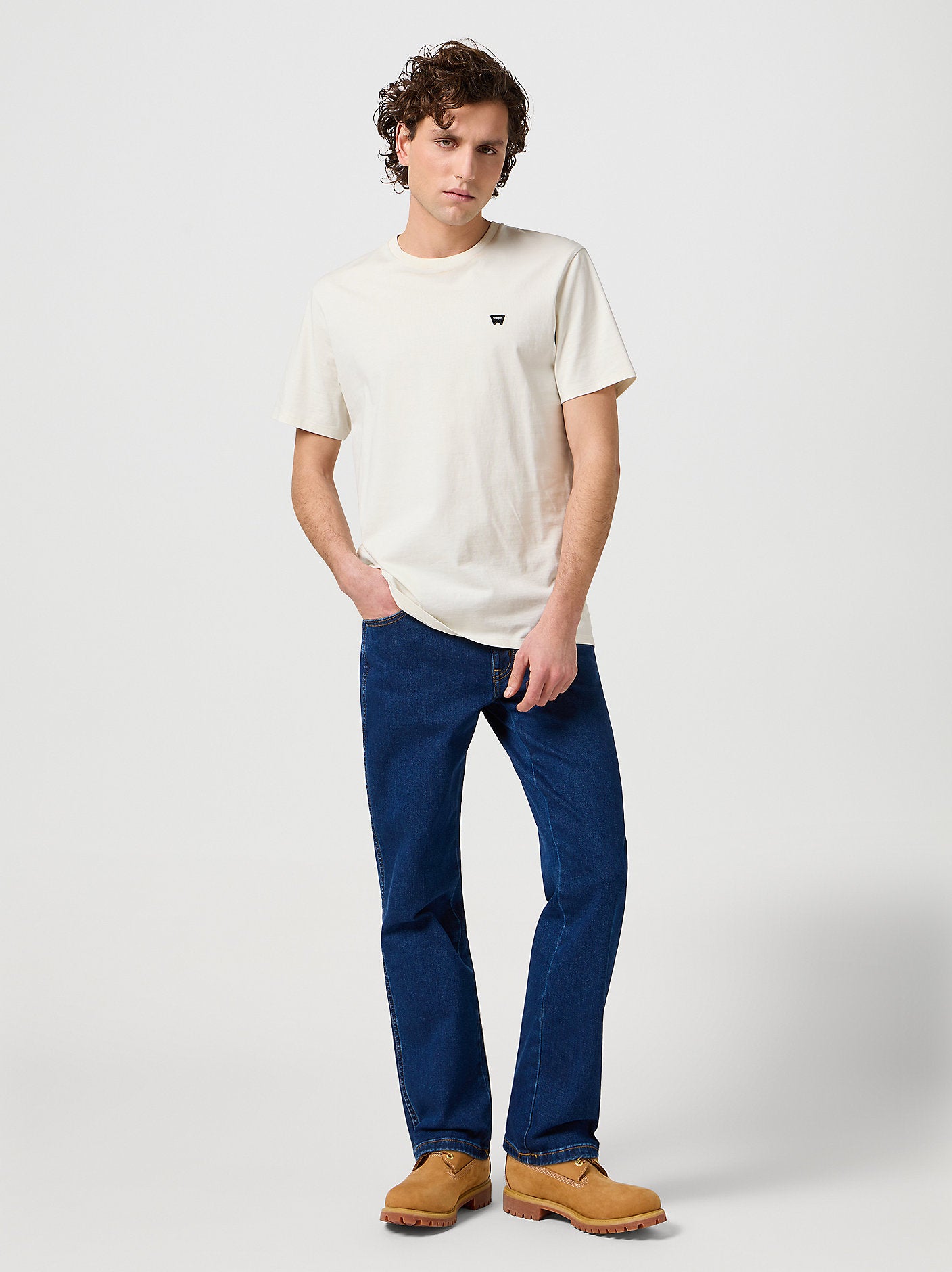 Wrangler Texas Medium Stretch Straight Jean Darkstone