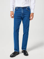 Wrangler Texas Medium Stretch Straight Jean Midnight Shadow